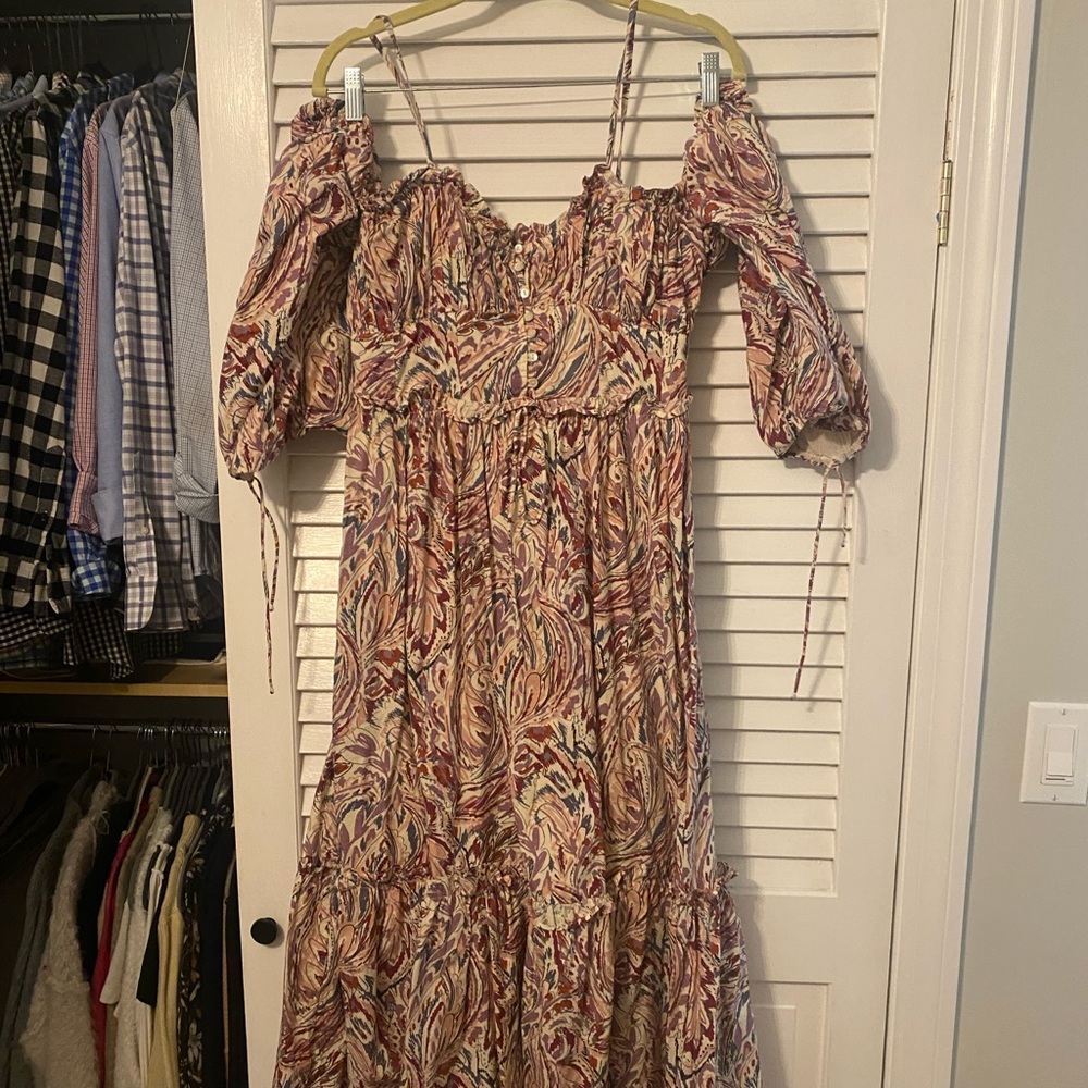 House of Harlow 1960 Off The Shoulder Dress